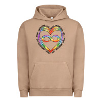 Pigment Burro autism heart Urban Hoodie - Artiststas