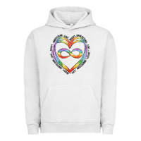 Pigment Lunar Rock autism heart Urban Hoodie - Artiststas