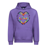 Tulip autism heart Urban Hoodie - Artiststas