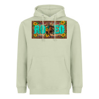 Matcha western rodeo horse leopard aztek sunflower license plate template Heavyweight Hoodie - BarkalooDesign