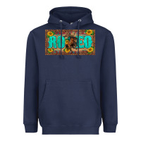 Navy western rodeo horse leopard aztek sunflower license plate template Heavyweight Hoodie - BarkalooDesign