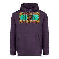 Plum western rodeo horse leopard aztek sunflower license plate template Heavyweight Hoodie - BarkalooDesign