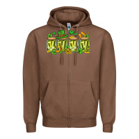 Chestnut st. patricks day pickle Zipper Hoodie - Artiststas