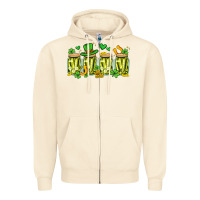 Sandshell st. patricks day pickle Zipper Hoodie - Artiststas