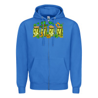 True Royal st. patricks day pickle Zipper Hoodie - Artiststas