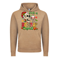 Vintage Coffee full of holiday spirit Vintage Hoodie - MaliasSmallBusiness