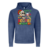 Vintage Denim full of holiday spirit Vintage Hoodie - MaliasSmallBusiness