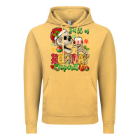 Vintage Mustard full of holiday spirit Vintage Hoodie - MaliasSmallBusiness