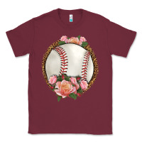 Burgundy western baseball with roses Classic Tee - HRA Design Shop