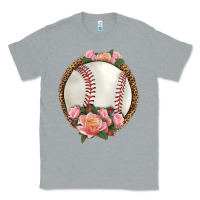 Heather Grey western baseball with roses Classic Tee - HRA Design Shop