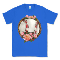 True Royal western baseball with roses Classic Tee - HRA Design Shop
