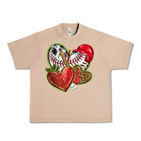 Burro baseball with strawberry hearts Urban Heavy Tee - texasbilliewilder