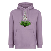 Lavender Yucca Flower IIIustrations Heavyweight Hoodie - LillyAllenDesigns