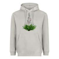 Moon Dust Yucca Flower IIIustrations Heavyweight Hoodie - LillyAllenDesigns