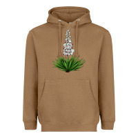 Toasted Coconut Yucca Flower IIIustrations Heavyweight Hoodie - LillyAllenDesigns
