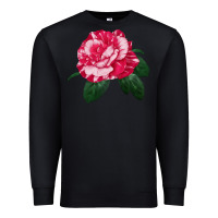 Black neil diamond rose Premium Sweatshirt - LillyAllenDesigns
