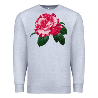 Heather Grey neil diamond rose Premium Sweatshirt - LillyAllenDesigns