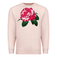 Pale Pink neil diamond rose Premium Sweatshirt - LillyAllenDesigns