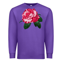 Purple neil diamond rose Premium Sweatshirt - LillyAllenDesigns