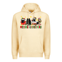 Pina Colada meowy christmas cats Premium Hoodie - MaliasSmallBusiness