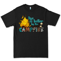 Black life is better by the campfire Premium Tee - Artiststas