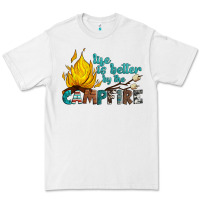 White life is better by the campfire Premium Tee - Artiststas