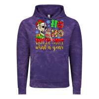 Cloud Purple ho ho holy shit what a year Vintage Hoodie - MaliasSmallBusiness