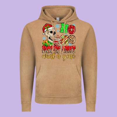 Vintage Hoodie ho ho holy shit what a year