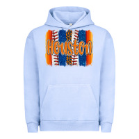 Pigment Grape Ice houston baseball team spirit brushstrokes Urban Hoodie - Artiststas