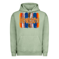 Pigment Oil Green houston baseball team spirit brushstrokes Urban Hoodie - Artiststas