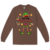 Chestnut im the sarcastic elf Long Sleeve Tee - FaDigitalArtStudio