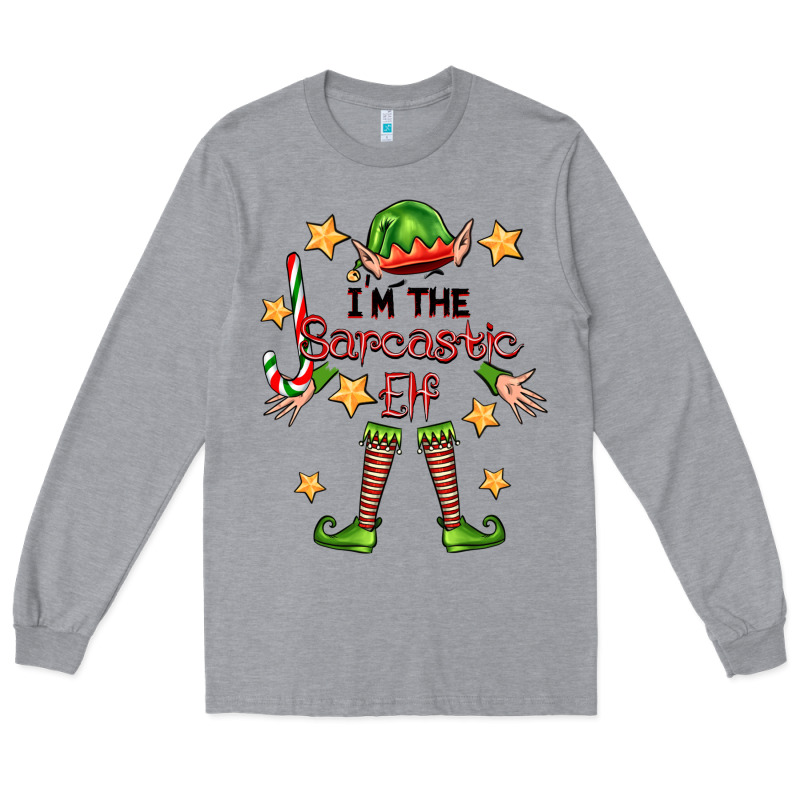 Im The Sarcastic Elf Long Sleeve Tee by FaDigitalArtStudio | Teevron