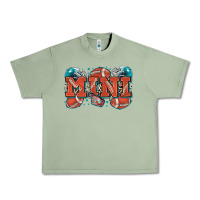 Oil Green mini American football Urban Heavy Tee - Zillion Design Studio