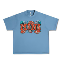 Pebble Blue mini American football Urban Heavy Tee - Zillion Design Studio