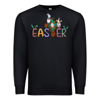 Black cross rabbit easter gnomes Premium Sweatshirt - Jasminsmagicworld