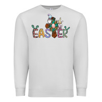 Dove Grey cross rabbit easter gnomes Premium Sweatshirt - Jasminsmagicworld