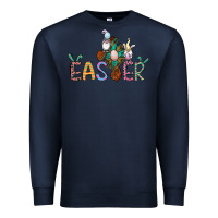 Navy cross rabbit easter gnomes Premium Sweatshirt - Jasminsmagicworld