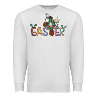 Oatmeal Heather cross rabbit easter gnomes Premium Sweatshirt - Jasminsmagicworld