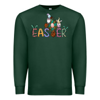 Sports Green cross rabbit easter gnomes Premium Sweatshirt - Jasminsmagicworld