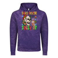 Cloud Purple dead inside but jolly af Vintage Hoodie - MaliasSmallBusiness