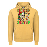 Vintage Mustard dead inside but jolly af Vintage Hoodie - MaliasSmallBusiness
