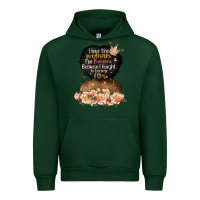 Forest Green i love the woman l've become black girl Urban Hoodie - Artiststas