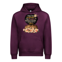 Mauve Wine i love the woman l've become black girl Urban Hoodie - Artiststas