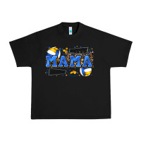 Black mama volleyball Urban Heavy Tee - Zillion Design Studio