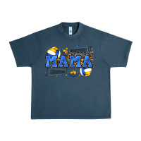 Midnight Navy mama volleyball Urban Heavy Tee - Zillion Design Studio