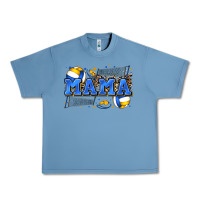 Pebble Blue mama volleyball Urban Heavy Tee - Zillion Design Studio