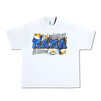 White mama volleyball Urban Heavy Tee - Zillion Design Studio