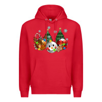 Red christmas Premium Hoodie - MaliasSmallBusiness