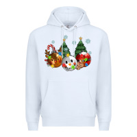 White christmas Premium Hoodie - MaliasSmallBusiness
