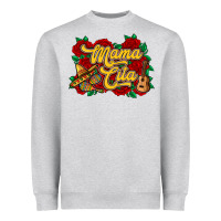 Heather Grey Mama cita Heavyweight Sweatshirt - RanaPortraitStore